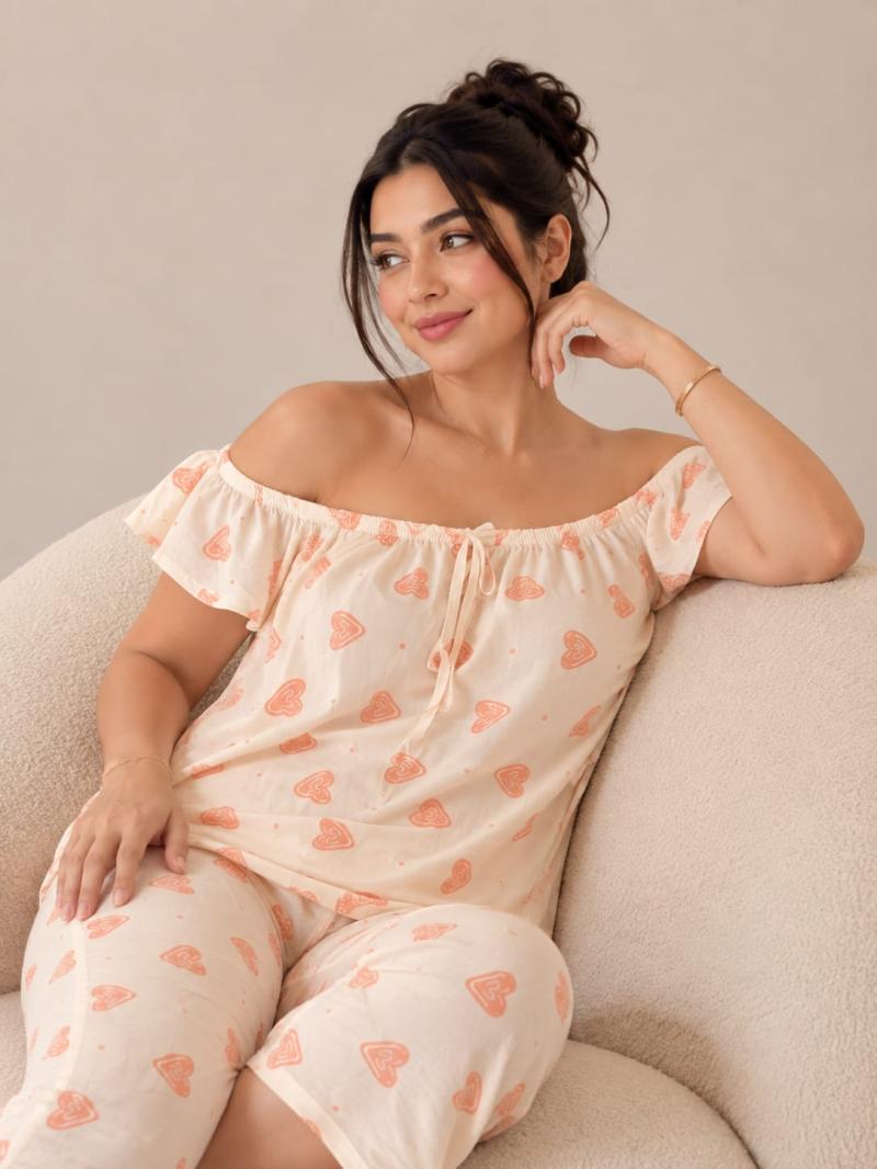 Shorty Femme Petit Cœur – Cute & Confortable