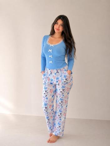 Pyjama Fleuri Femme